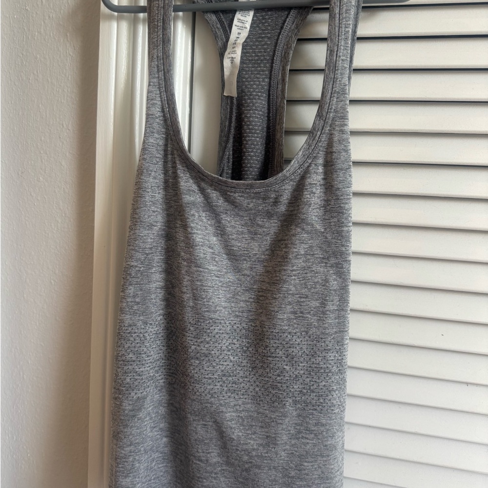 Lululemon Athletica Charcoal Tank Top
